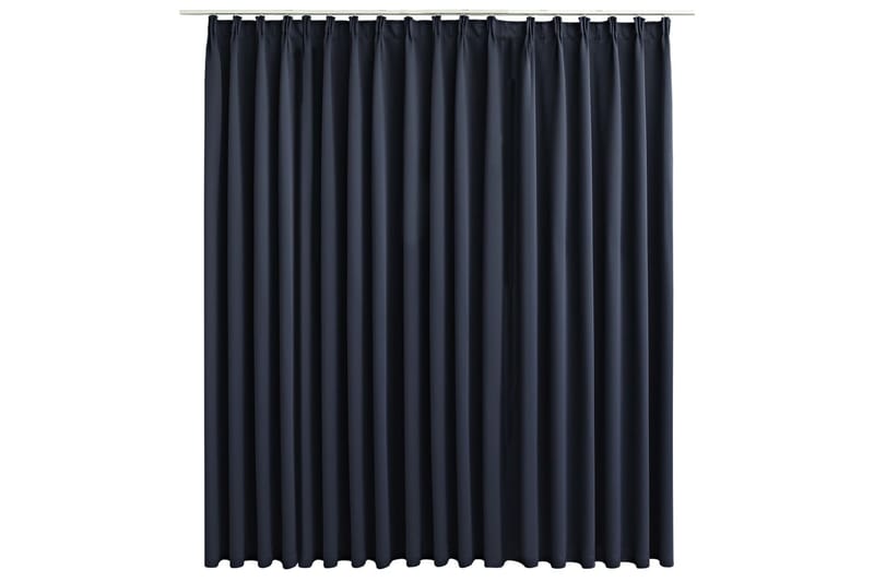 mørklægningsgardin med kroge 290 x 245 cm antracitgrå - Grå - Tekstiler - Gardiner - Mørkelægningsgardin