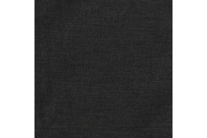 Mørklægningsgardin Med Kroge Hør-Look 290x245 cm Antracitgrå - Mørkelægningsgardin