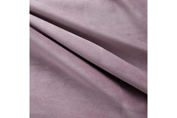 mørklægningsgardiner 2 stk. ringe 140x175cm fløjl antik rosa - Lyserød - Tekstiler - Gardiner - Mørkelægningsgardin