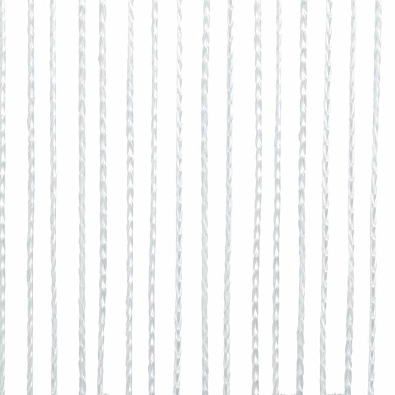 trådgardiner 2 stk. 100 x 250 cm hvid - Hvid - Mørkelægningsgardin