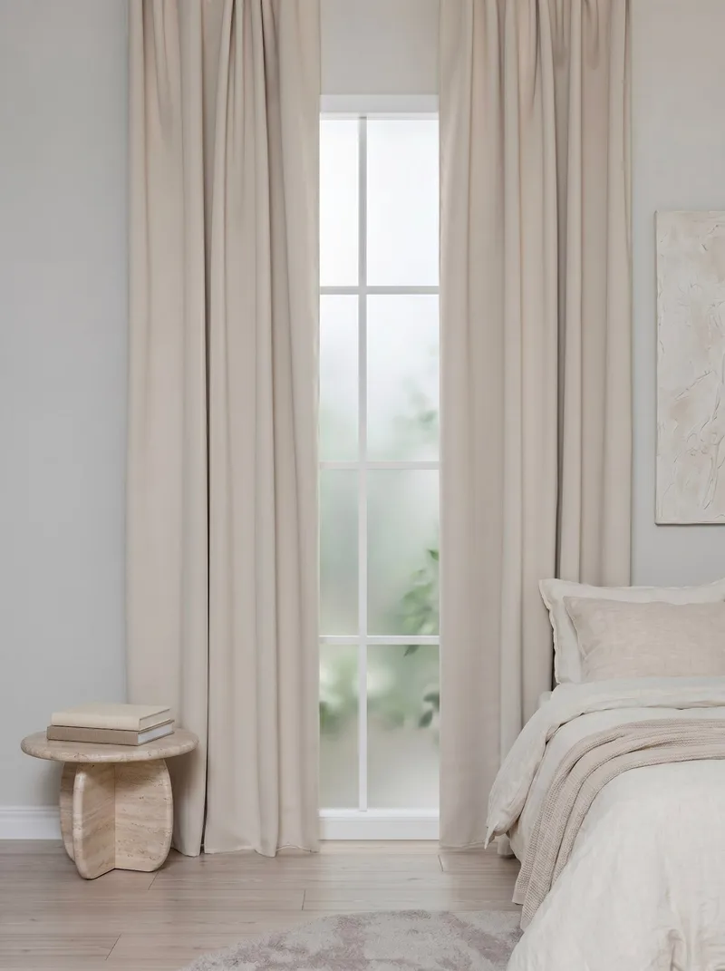 Mørklægningsgardin Klara 140x250 cm, Creme