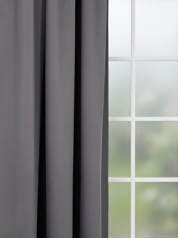 Mørklægningsgardin Klara 140x250 cm - Grå - Tekstiler - Gardiner - Mørkelægningsgardin