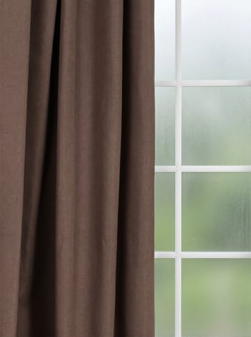 Mørklægningsgardin Moa 140x250 cm - Chokolade - Tekstiler - Gardiner - Mørkelægningsgardin