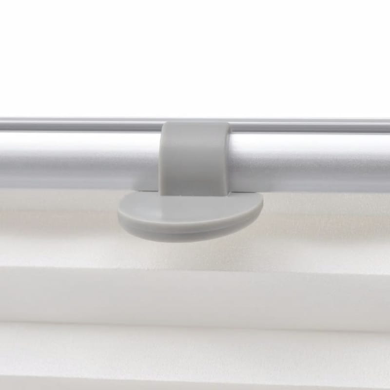 plisseret rullegardin hvid C02 - Hvid - Tekstiler - Gardiner - Persienner