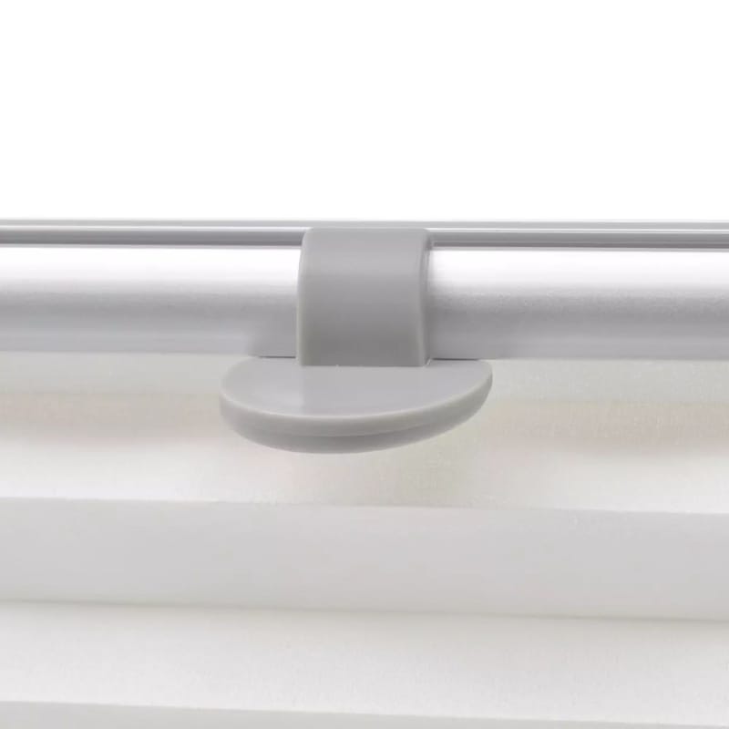 plisseret rullegardin hvid F06 - Hvid - Tekstiler - Gardiner - Persienner