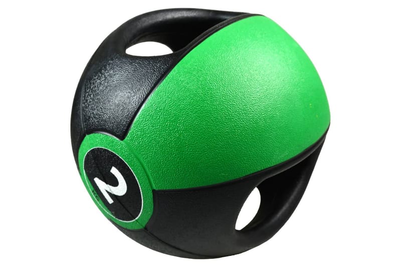 Pure2Improve medicinbold med håndtag 2 kg grøn - Grøn - Persienner