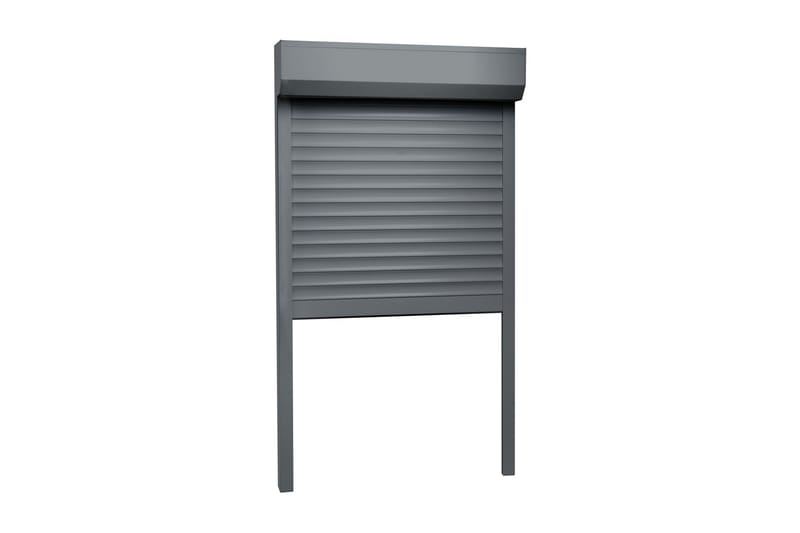 rulleskodder aluminium 100 x 210 cm antracitgrå - Grå - Persienner
