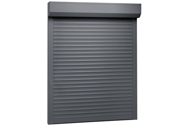 rulleskodder aluminium 110 x 130 cm antracitgrå - Grå - Tekstiler - Gardiner - Persienner