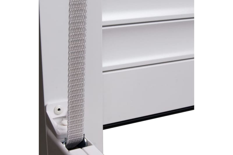 rulleskodder aluminium 110 x 130 cm hvid - Hvid - Tekstiler - Gardiner - Persienner