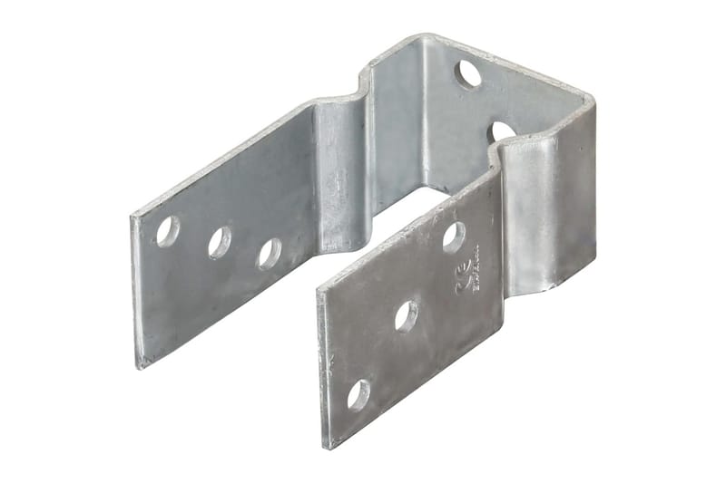 jordankre 6 stk. 7x6x15 cm galvaniseret stål sølvfarvet - Tekstiler - Gardiner - Rullegardin