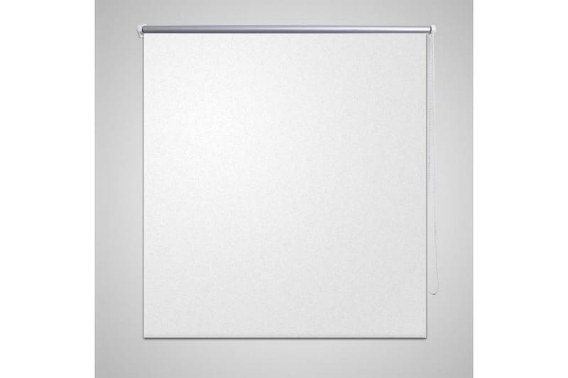 Mørklægningsrullegardin 120 X 230 Cm Hvid - Hvid - Tekstiler - Gardiner - Rullegardin