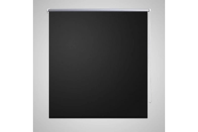 Mørklægningsrullegardin 140 X 230 Cm Sort - Sort - Tekstiler - Gardiner - Rullegardin