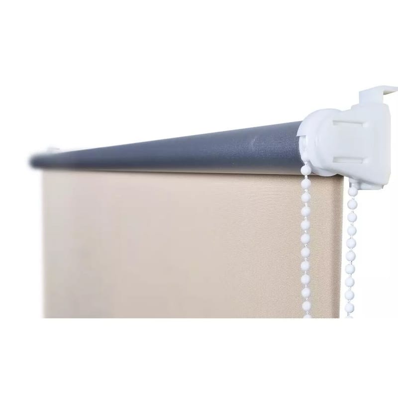 Mørklægningsrullegardin 160 X 230 Cm Offwhite - Creme - Tekstiler - Gardiner - Rullegardin