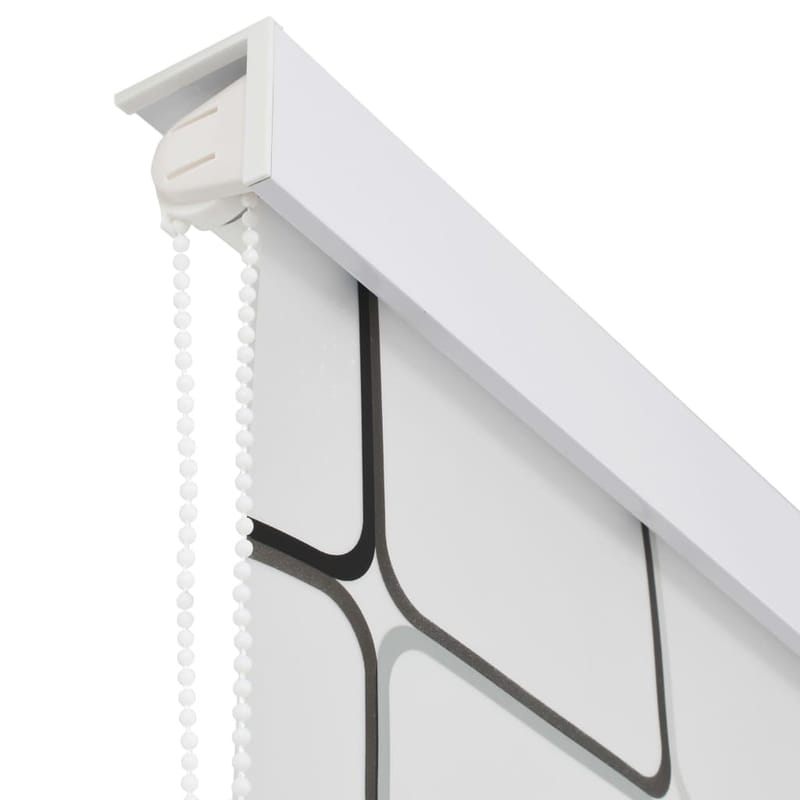 rullegardin til brusekabine 80 x 240 cm firkant - Hvid - Tekstiler - Gardiner - Rullegardin