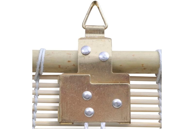 rullegardiner 4 stk. 120 x 160 cm naturlig bambus - Tekstiler - Gardiner - Rullegardin
