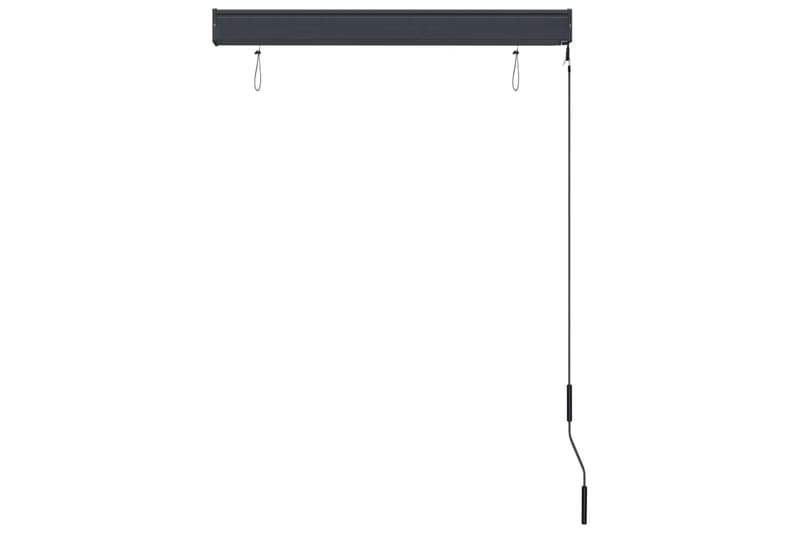 udendørs rullegardin 100x250 cm blå og hvid - Blå - Tekstiler - Gardiner - Rullegardin