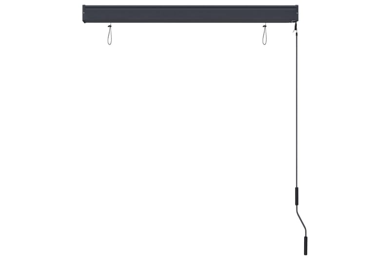 udendørs rullegardin 120x250 cm orange og brun - Orange - Tekstiler - Gardiner - Rullegardin