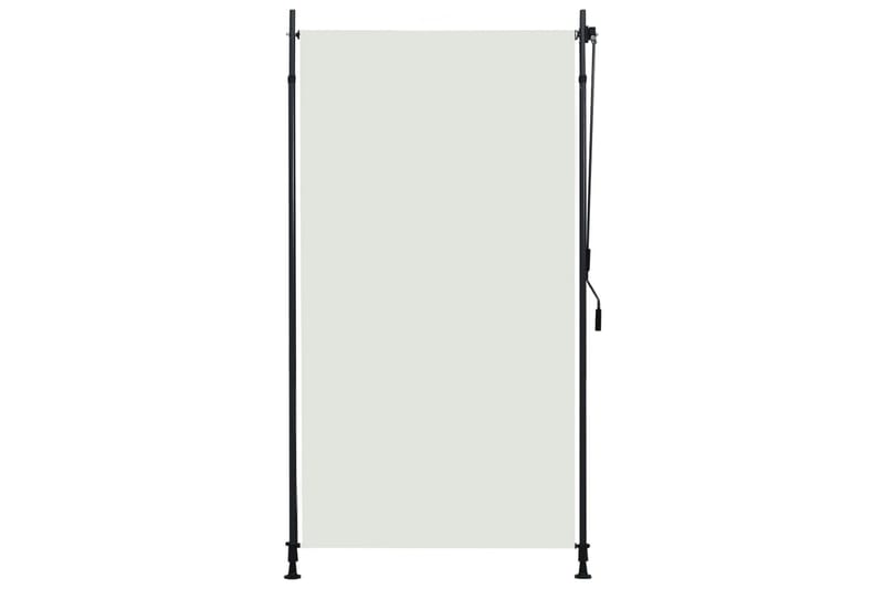 udendørs rullegardin 120x270 cm cremefarvet - Creme - Rullegardin