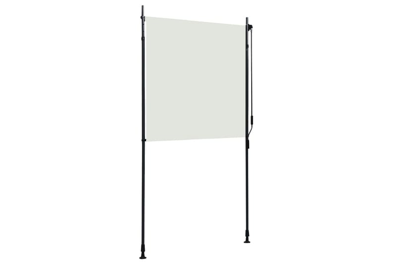 udendørs rullegardin 120x270 cm cremefarvet - Creme - Rullegardin