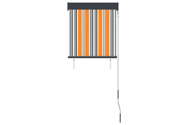 udendørs rullegardin 60x250 cm gul og blå - Gul - Rullegardin