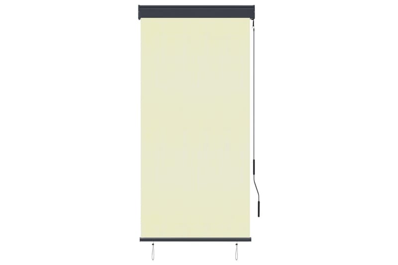 udendørs rullegardin 80x250 cm cremefarvet - Creme - Tekstiler - Gardiner - Rullegardin