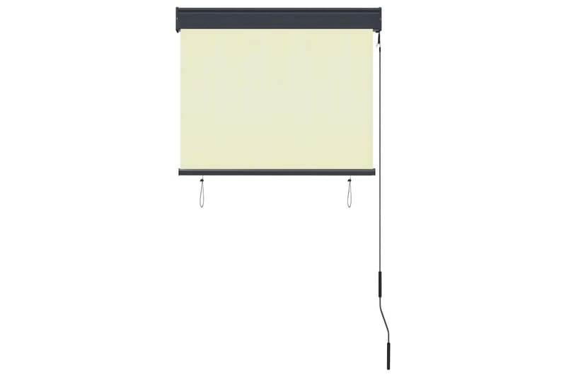 udendørs rullegardin 80x250 cm cremefarvet - Creme - Tekstiler - Gardiner - Rullegardin