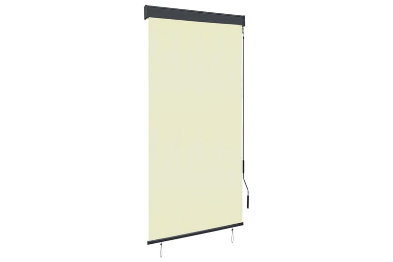 udendørs rullegardin 80x250 cm cremefarvet - Creme - Tekstiler - Gardiner - Rullegardin