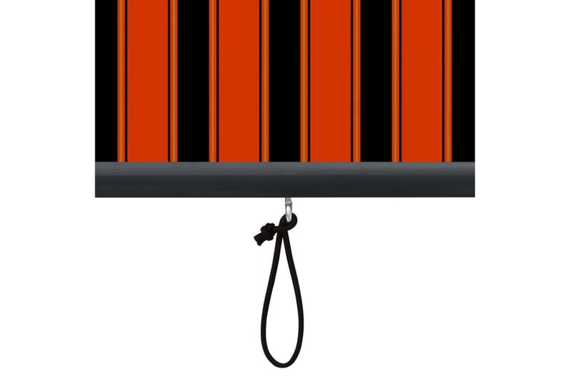 udendørs rullegardin 80x250 cm orange og brun - Orange - Tekstiler - Gardiner - Rullegardin