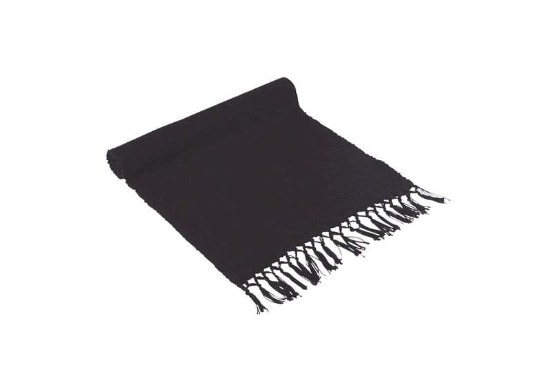 Lyca Bordløber 35x90 cm - Sort - Tekstiler - Køkkentekstiler