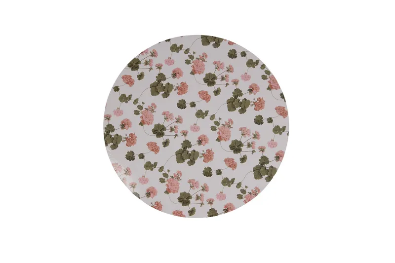 Pelargon Dækkeservietter Ø38 cm, Lyserød