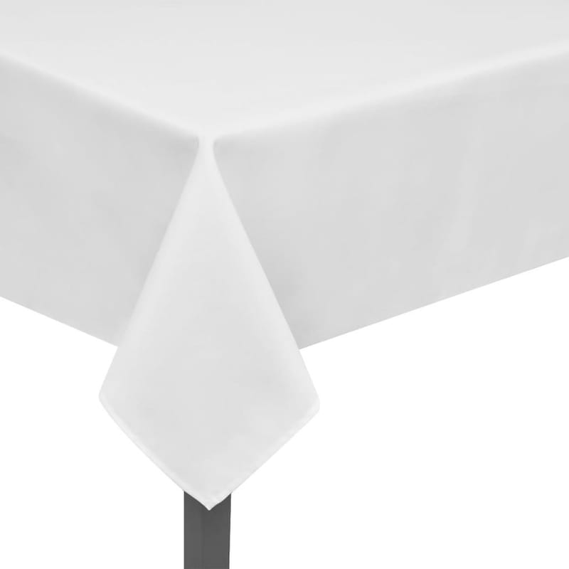 5 Bordduge Hvid 170 x 130 cm// - Hvid - Køkkentekstiler - Bordløber