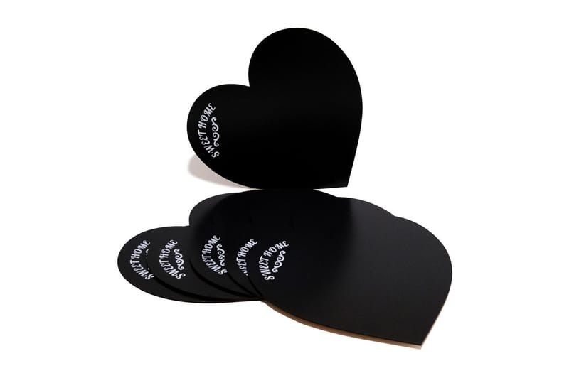 Bordtabletter 6 stk, Sort