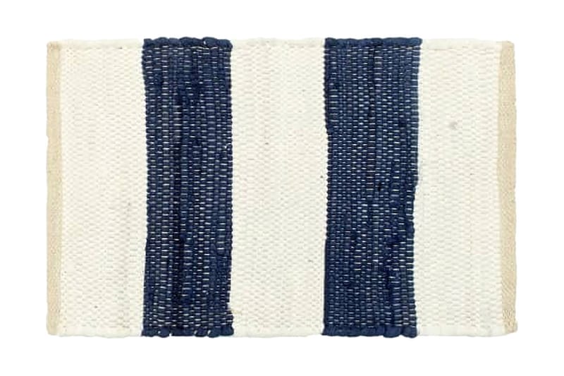 dækkeservietter 6 stk. 30 x 45 cm chindi stribet blå og hvid - Blå - Dækkeservietter - Køkkentekstiler