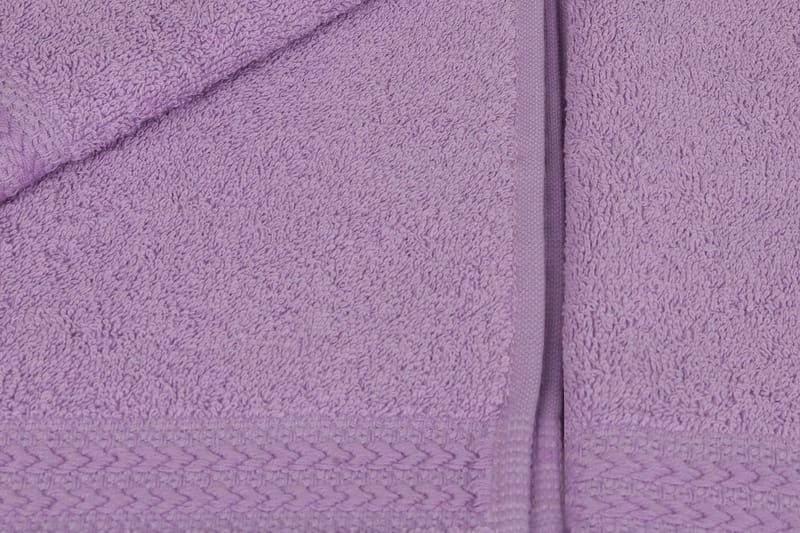 Hobby Håndklæde 30x50 cm 6-pak - Lilla - Tekstiler - Badetekstiler - Håndklæder