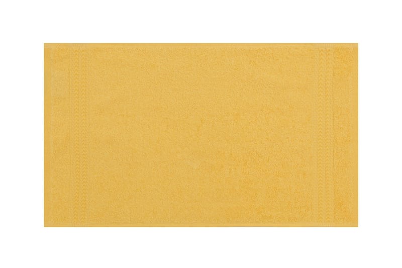 Hobby Håndklæde 30x50 cm 6-pak - Mørkegul - Køkkentekstiler - Viskestykke