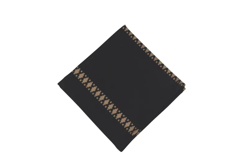 Karl Stofservietter 50x50 cm, Sort