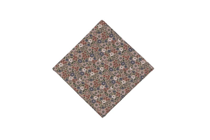 Nanna Stofservietter 40x40 cm, Flerfarvet