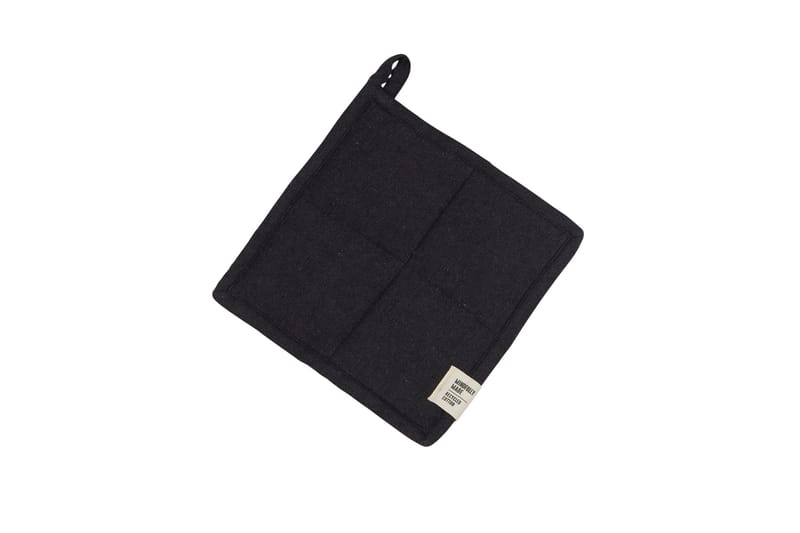 Vide Grydelap 20x20 cm - Sort - Tekstiler - Køkkentekstiler - Ovnhandsker & grydelapper