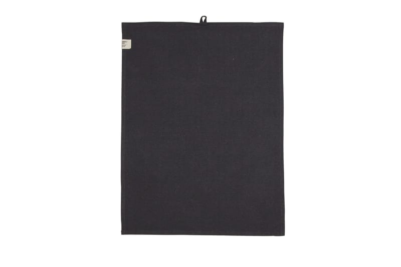 Vide Køkkenhåndklæde 50x70 cm - Sort - Tekstiler - Køkkentekstiler