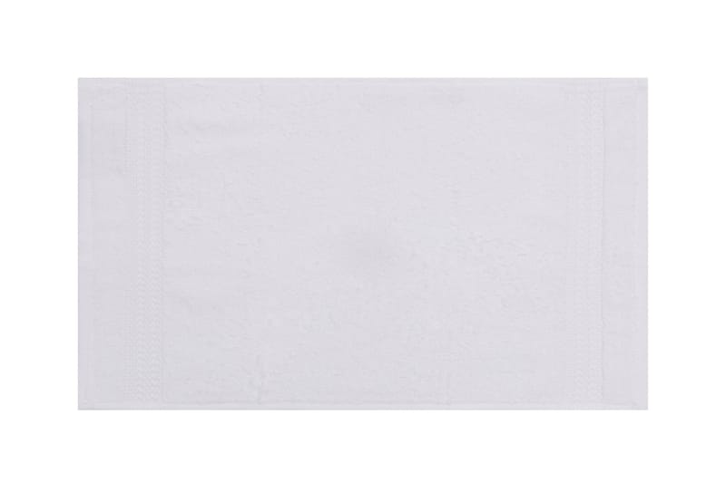 Hobby Håndklæde 30x50 cm 6-pak - Hvid - Tekstiler - Køkkentekstiler - Viskestykke