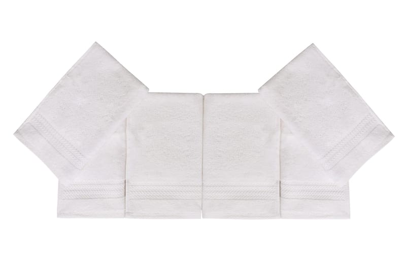 Hobby Håndklæde 30x50 cm 6-pak - Hvid - Tekstiler - Køkkentekstiler - Viskestykke