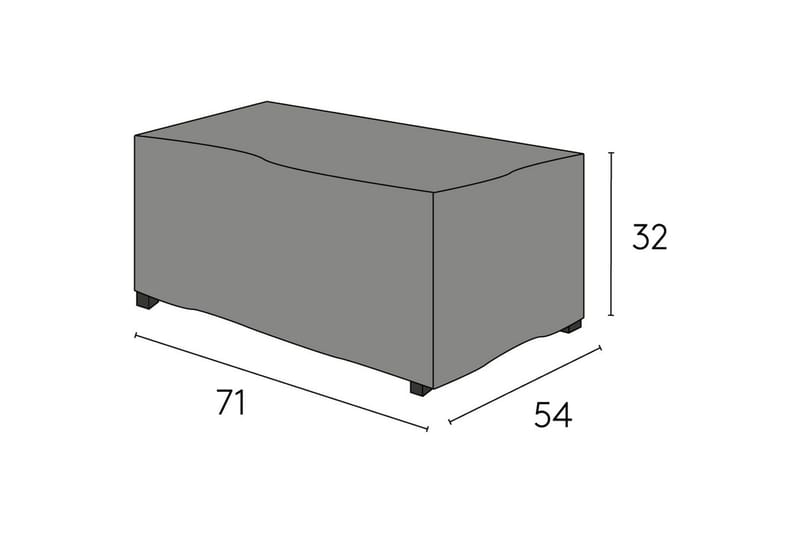 Møbelbeskyttelse Fodskammel Hillerstorp Kungshult Sort, undefined