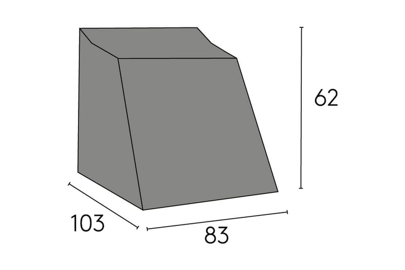 Møbelbeskyttelse Lænestol Hillerstorp Kungshult Sort, undefined