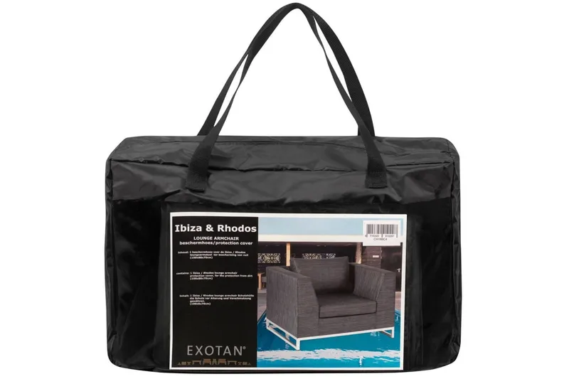 Morte Lænestolsovertræk 30x45 cm - Sort - Tekstiler - Møbeltekstil - Møbelovertræk - Lænestolsovertræk