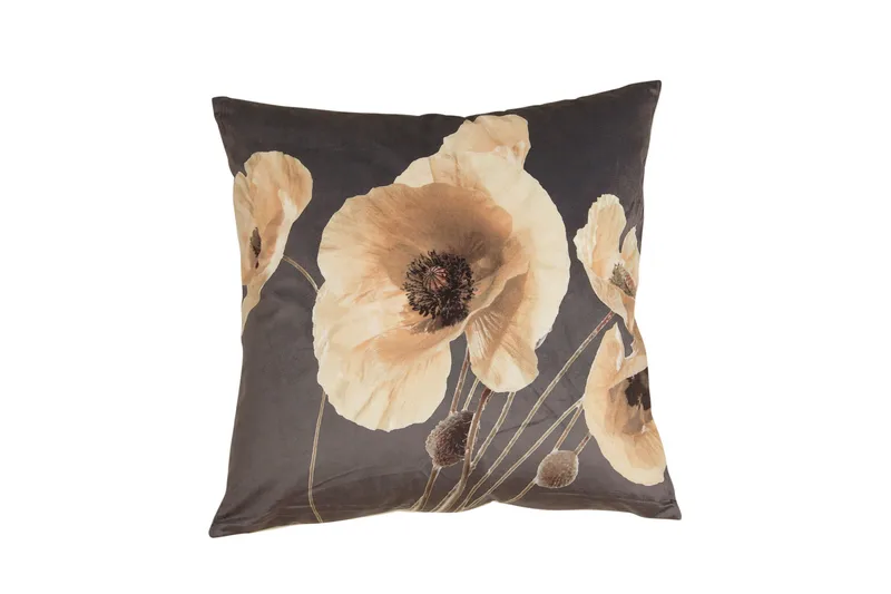 Vallmo Pudebetræk 48x48 cm - Linned - Tekstiler - Pude & plaid - Pyntepuder & pudebetræk