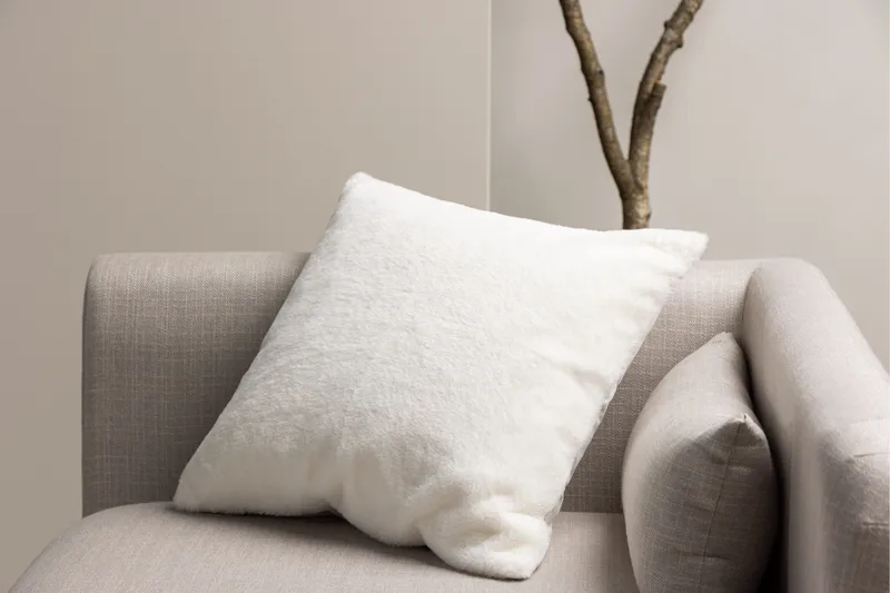 Thea Pudebetræk - Hvid - Tekstiler - Pude & plaid - Pyntepuder & pudebetræk