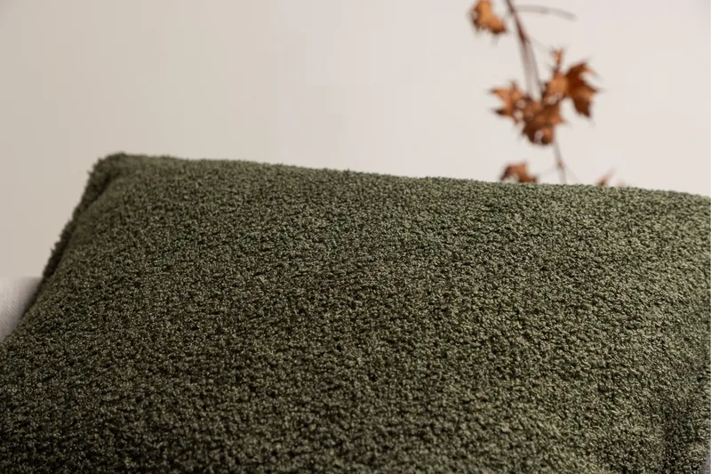 Tuva Pudebetræk - Mørk grøn - Tekstiler - Pude & plaid - Pyntepuder & pudebetræk