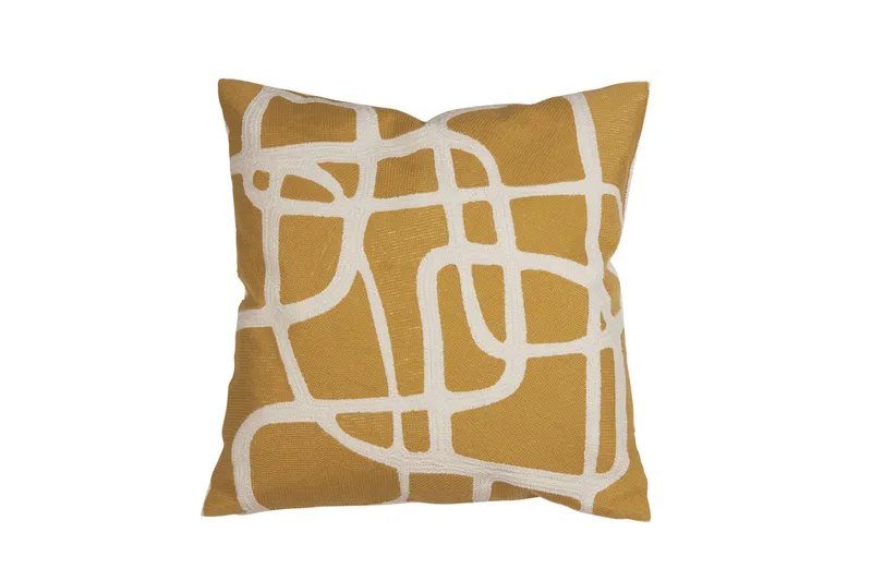 Street Pudebetræk 48x48 cm, Gul