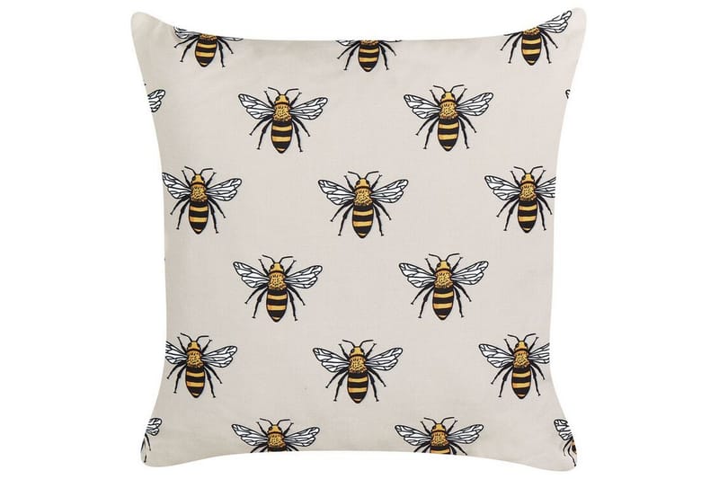 Arnesano Udendørspude 45x45 cm - Beige/Sort - Tekstiler - Pude & plaid - Udendørs puder