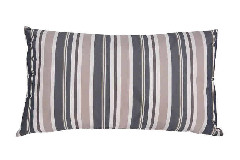 Barrie Udendørspude 42x60 cm - Brun/Blå/Beige - Tekstiler - Pude & plaid - Udendørs puder